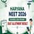 Haryana NEET 2026 Counselling Round 1 Seat Allotment Result (September 2): Direct Link